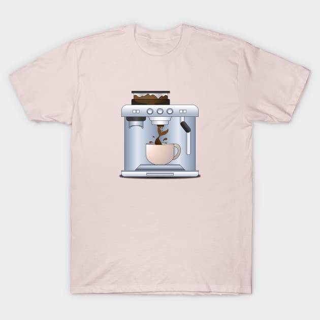 Mermaid machine T-Shirt by Bubba C.